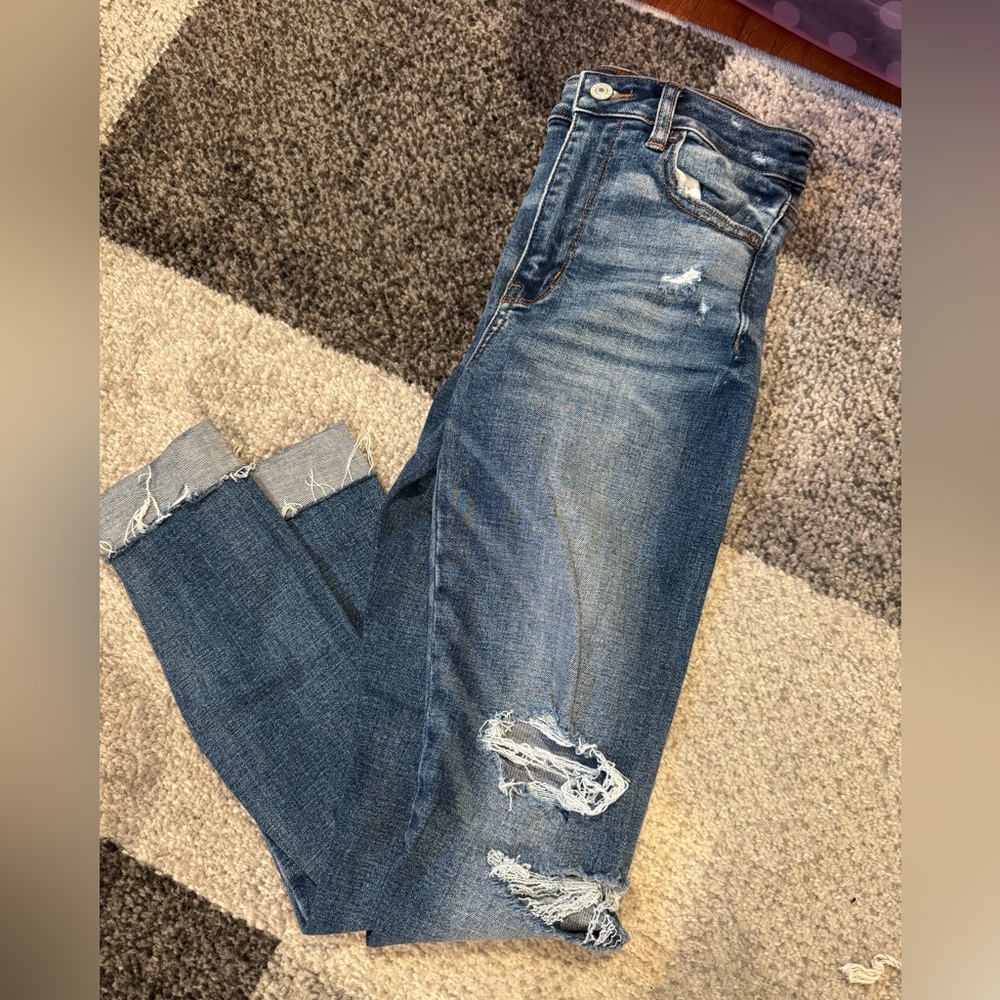 Super high rise jeggings